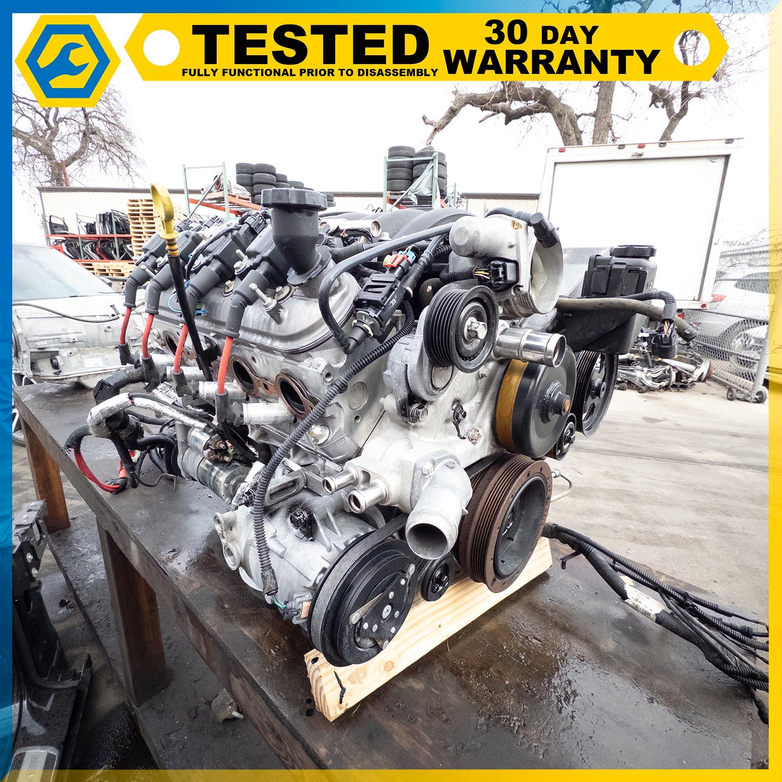 05-07 CORVETTE C6 6.0L V8 LS2 ENGINE 90k MILES MOTOR BLOCK COMPLETE ASSEMBLY OEM
