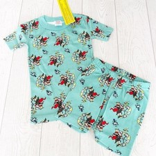 Hanna Andersson Marvel Thor Short John Pajamas In Organic Cotton Size 3T