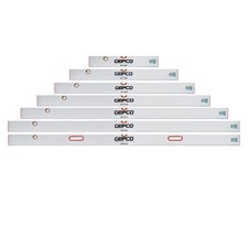 GEPCO Richtlatte 60 - 200cm Aluminium Putzlatte 2 Libellen Wasserwaage 0,6 - 2m