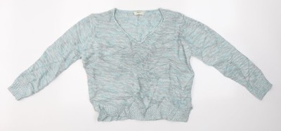 Pullover Pulli Damen UK Größe M Matalan Blau