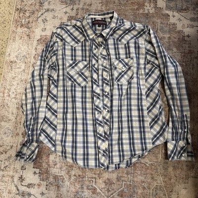 Rock And Roll Cowboy Long Sleeve Pearl Snap Size 2XL