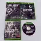 Call of Duty Black Ops 1 & 2 Xbox One & Xbox 360 Modern Warfare & Advanced 4 Lot