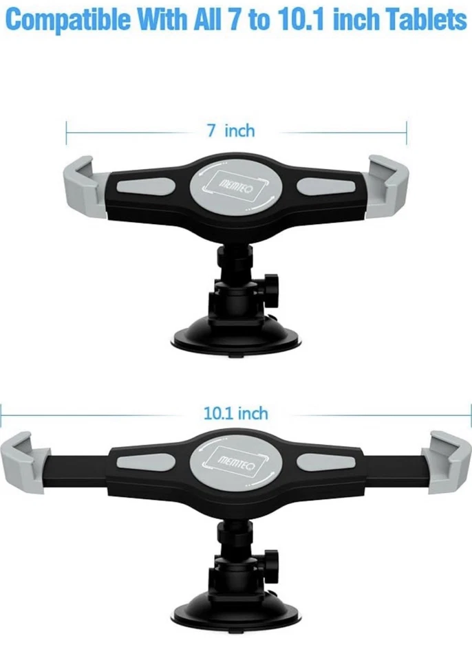 Car Windshield Dashboard Suction Amazon Fire, iPad Mini/ Air, GPS, 7 - 10.1" - Image 4 of 4