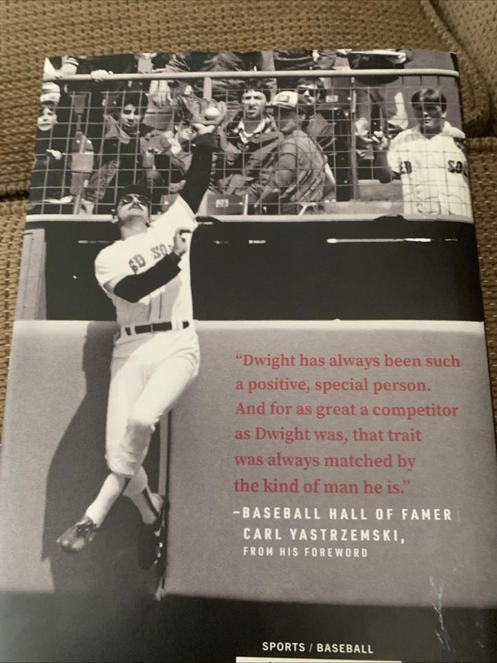 Copia firmada del libro Dewey detrás del guante de oro certificado de autenticidad JSA Foto 4 de 4