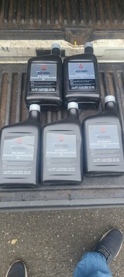 NEW OEM Mitsubishi Dia Queen Automatic Transmission Fluid ATF 1 Quart Set of 5 