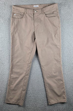 Peter Millar Pants Mens 35x32 35x30 Brown EB66 Performance 5 Pocket Golf