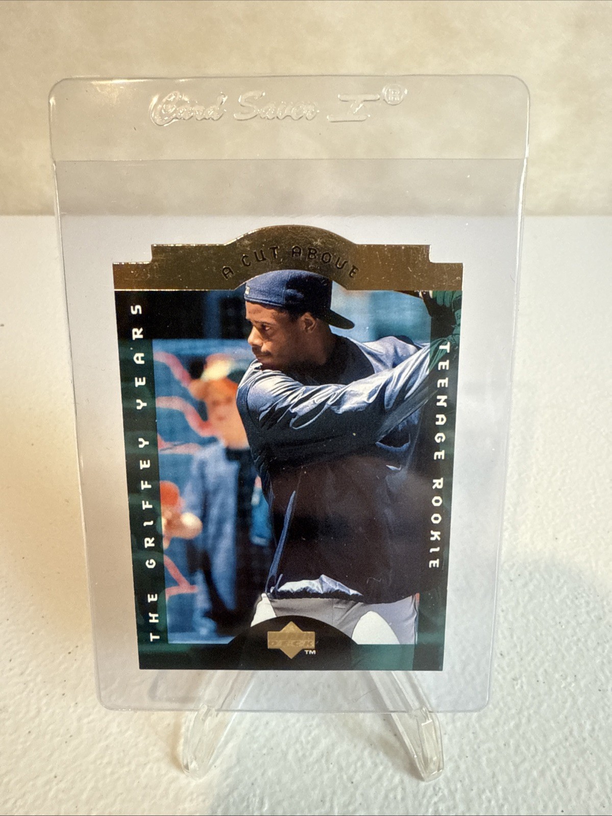 1996 Collectors Choice A CUT ABOVE #CA1 Ken Griffey Jr. - Neuf - Comme