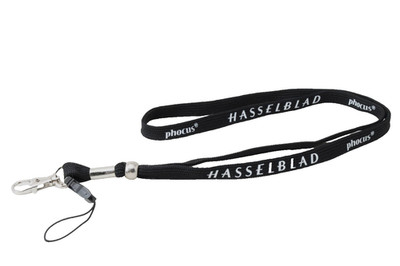 Genuine  Hasselblad × Phocus Neck Strap (Black / White Logo)