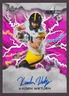 2025 Leaf Eclectic Flash Kaden Wetjen Pink Crystal Auto 1/1 Iowa WR