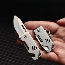 Mini Edc Foldable Pocket Knife Keychain Survival Tool Bottle Opener Us Seller Mini Edc Foldable Pocket Knife Keychain Survival Tool Bottle Opener Us Seller