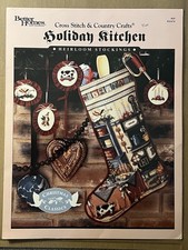 Better Homes and Gardens Cross Stitch Country Crafts Holiday Kitchen 10