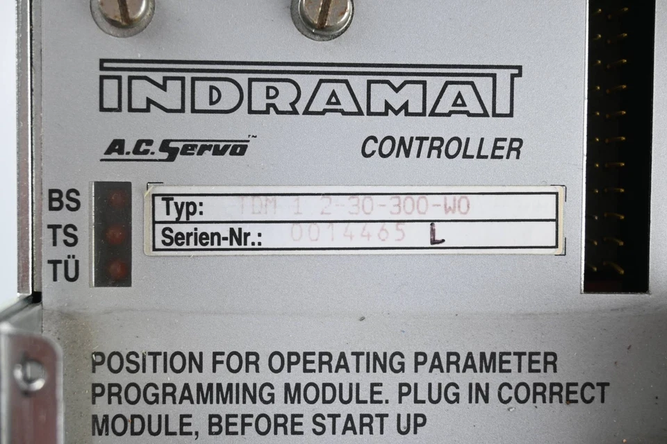 Indramat AC Servo Controller TDM 1.2-30-300-W0 - Bild 4 von 4