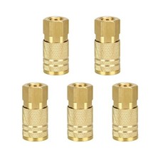 1/4 Inch NPT Air Coupler,Industrial Brass Air Hose Female Couplers