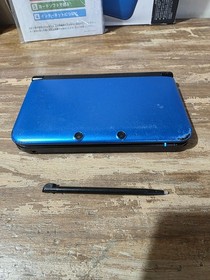 Blue and black Nintendo 3DS LL Japanese Region locked Us Seller-READ Description