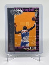 1995-96 UD Collector's Choice Crash the Game Silver Set Tyrone Hill #C29