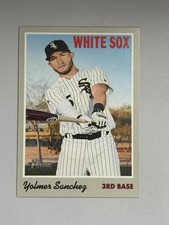 Yolmer Sanchez 2019 Topps Heritage Chicago White Sox #91  O235