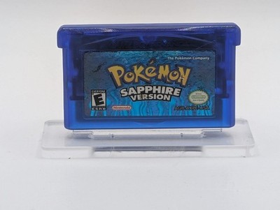 Pokémon Saphir (GBA) | Original USA Version | Neue Batterie (3,3 V) | Hervorragend