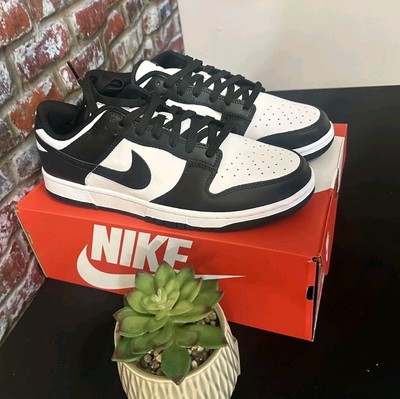 Nike Dunk Low Retro White Black Panda DD1391-100 Men's Sneakers Shoes Size 10