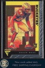 Shaun Wade 2021 Panini Chronicles Draft Picks Flux Base Silver #229 Ohio State
