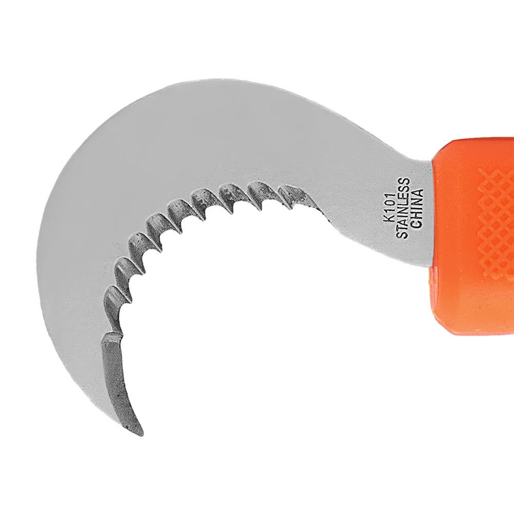 Zenport K101 Fruit Harvest Utility Knife, 3 Inch Stainless Steel Blade - 1 Pack