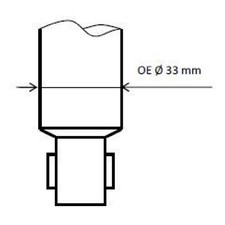 2x KYB Stoßdämpfer hinten 2Q0513049CS 2Q0513049BH 2Q0513049CR | 541849