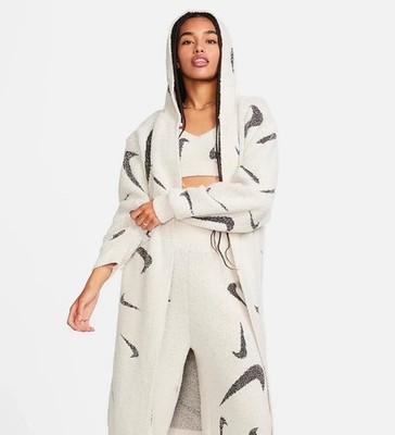 Nike Phoenix Cozy Bouclé Long Knit Cardigan Cream FD4282 105