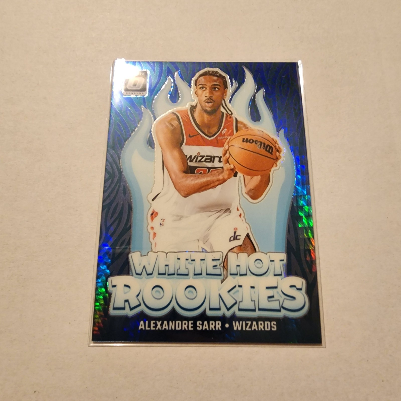 2024-25 Optic Alexandre Sarr White Hot Rookies Holo (RC) #14
