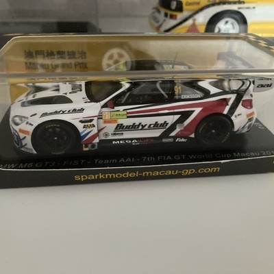 1/43 Spark BMW M6 GT3 Team AAI 7th FIA World Cup Macau 2019 #91