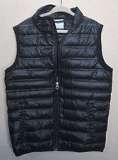Columbia Kids Black Puffer Vest Down Feather Zip Lightweight Size S