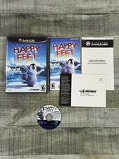 Happy Feet Nintendo GameCube Video Game Complete Manual Rated E