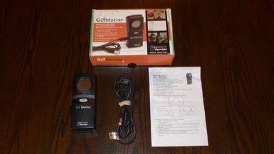 Go! Motion Vernier Sensor - Velocity & Acceleration - w/ USB Cable & Manual