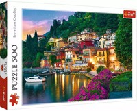 Puzzle 500 ElementóW. Jezioro Como WłOchy Trefl