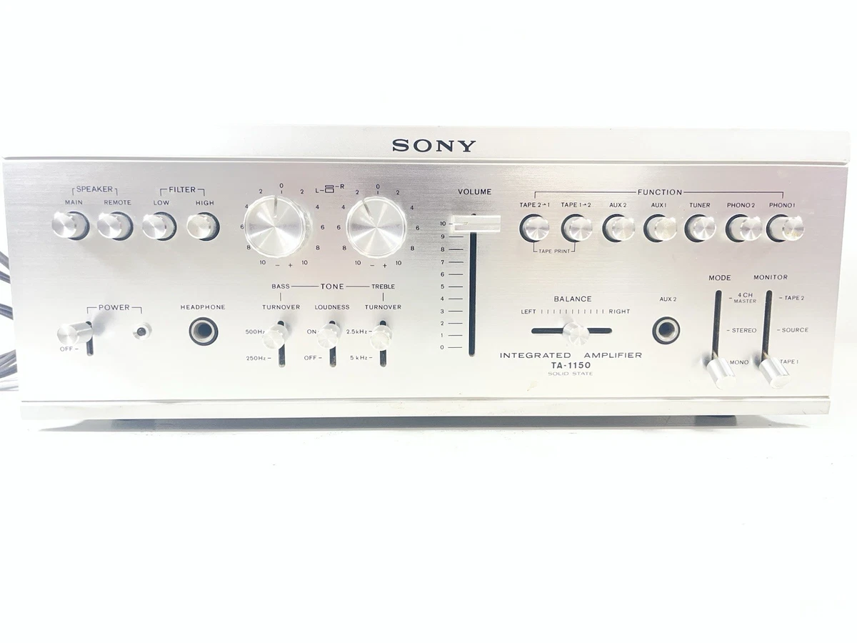 SONY TA-22 ステレオアンプ シルバー SONY TA-22 ステレオアンプ シルバー SONY TA-22 ステレオアンプ