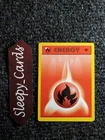 Pokémon Fire Energy 98/102 1st Edition Base Set Shadowless Card NM