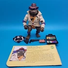 Vintage Playmates 1989 TMNT Undercover DonAction Figure Complete W Card
