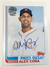 Alex Cora - 2019 Topps Archives Autograph Issue #FFA-AC Fan Favorite Auto card