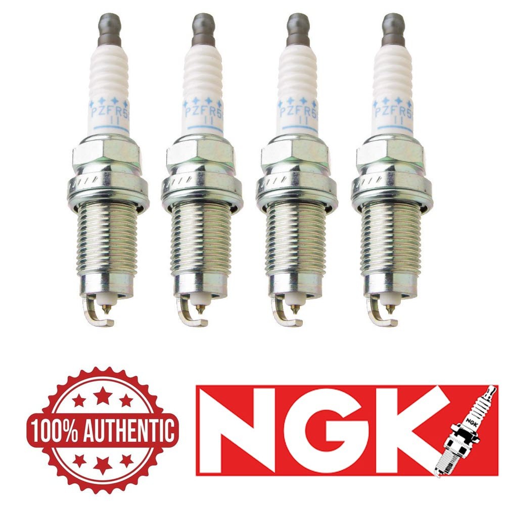 4 X NGK Laser Platinum Resistor Performance Power Spark Plugs PZFR5D11 # 7968