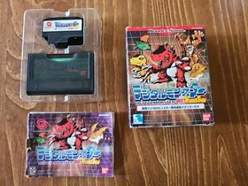  Digimon Digital Monster Ver. Wonderswan Complete With Com Card Adapter 