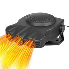 Car Heater Defogger Fan, Portable 30 Second Fast Heating Defrost Defogger