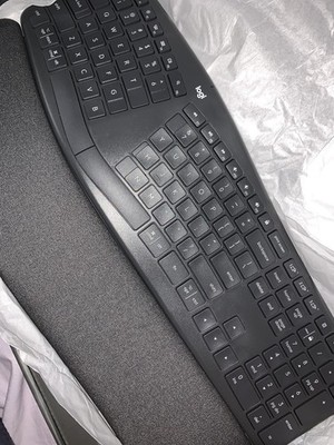 Logitech ERGO K860 Bluetooth Wireless Ergonomic Split Keyboard with Wrist Rest
