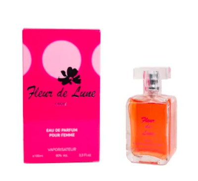 Fleur de Lune Damen 100ml Eau de Parfum Orientalisch & Amber Süßer Duft - GESCHENK