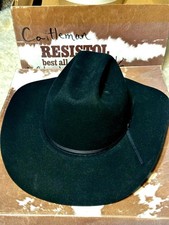 Vintage Resistol 4X Beaver Felt Cowboy Hat - New In Box - Made in USA