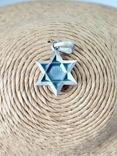 David Yurman Men's Petrvs Star of David Pendant Amulet in Sterling Silver .925