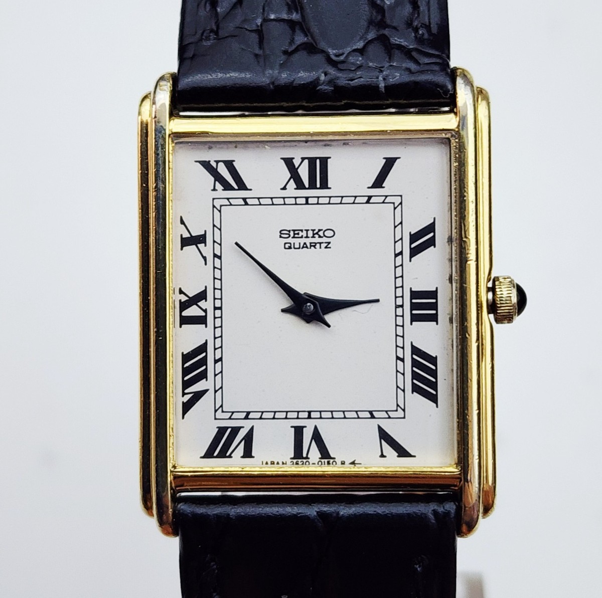 Men's JAPAN Vintage 1980 Gold Plated Watch SEIKO 