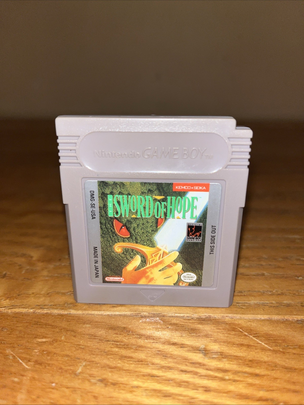 Sword of Hope Nintendo Game Boy RPG Adventure Classic Video Game