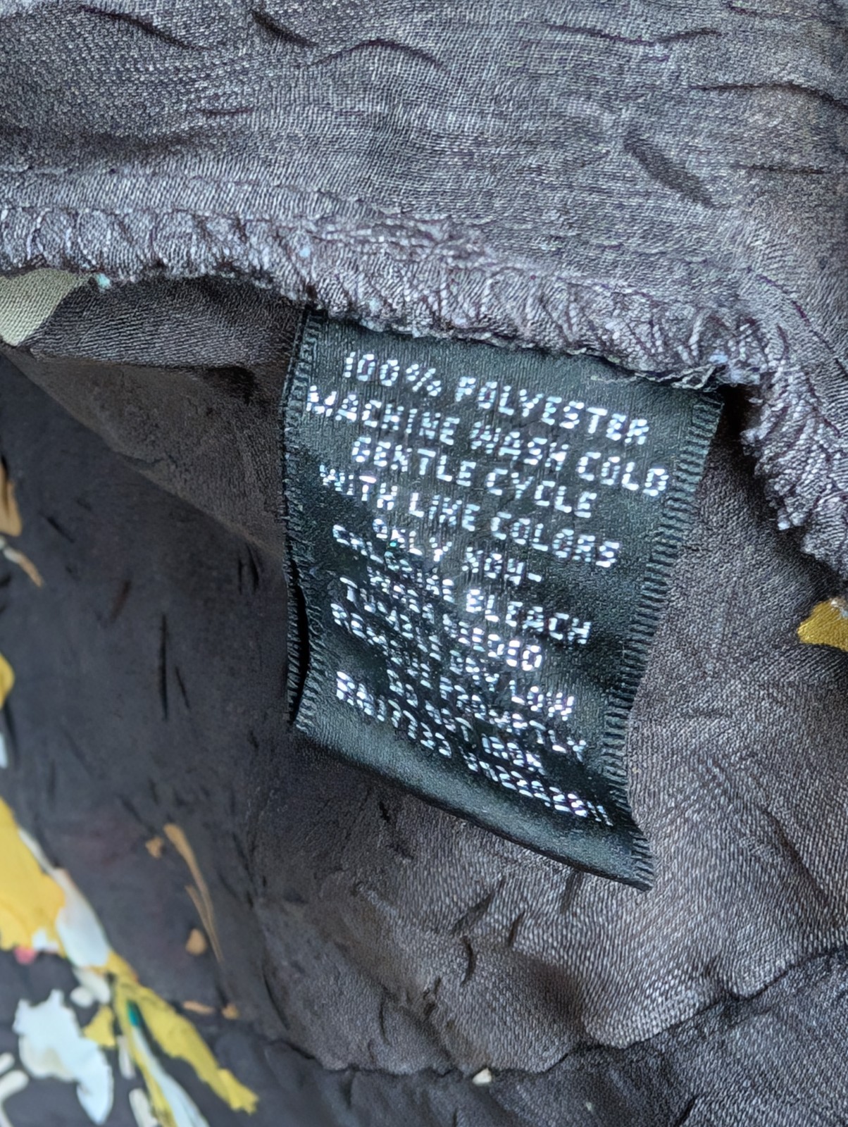 Mossimo Dark Grey Floral Patterned Lightweight Ki… - image 5