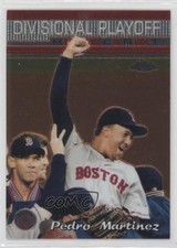2000 Topps Chrome Playoff Highlights Pedro Martinez #225 HOF 2u3
