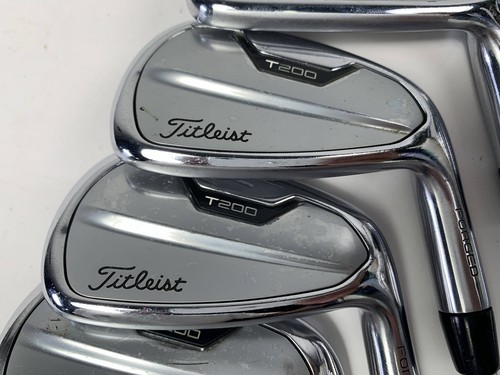 Set De Fers Titleist T200 6-PW 2023 - Arbres KBS Tour Light Rigide, Droitier, Poignées Améliorées