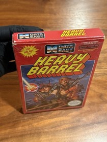Heavy Barrel | NES | Complete In Box CIB Open Shrink Wrap Seal | Very Nice!