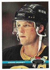 CRAIG JANNEY 1991-92 STADIUM CLUB CARD NEAR MINT CONDITION